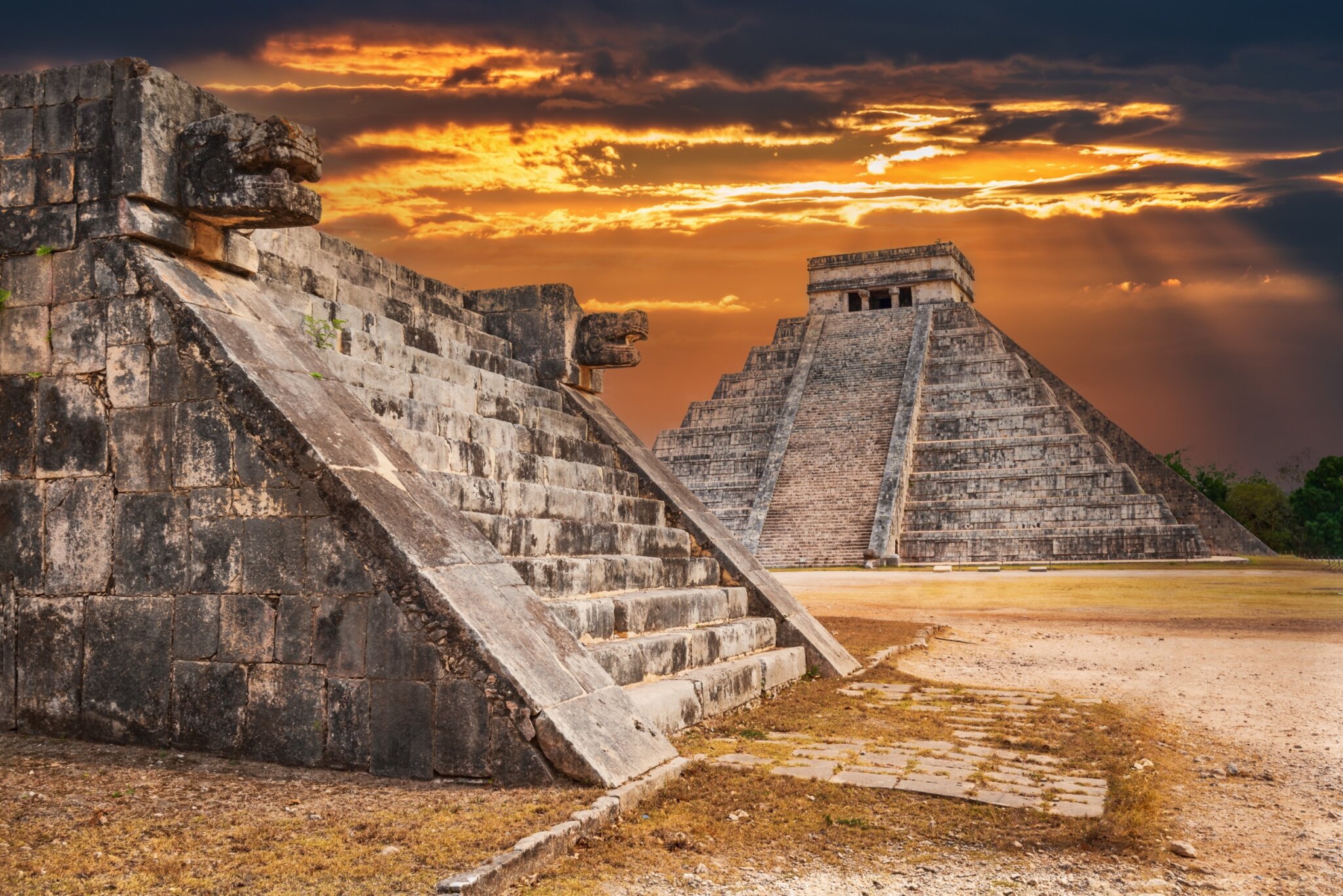Pirámides de Chichén Itzá