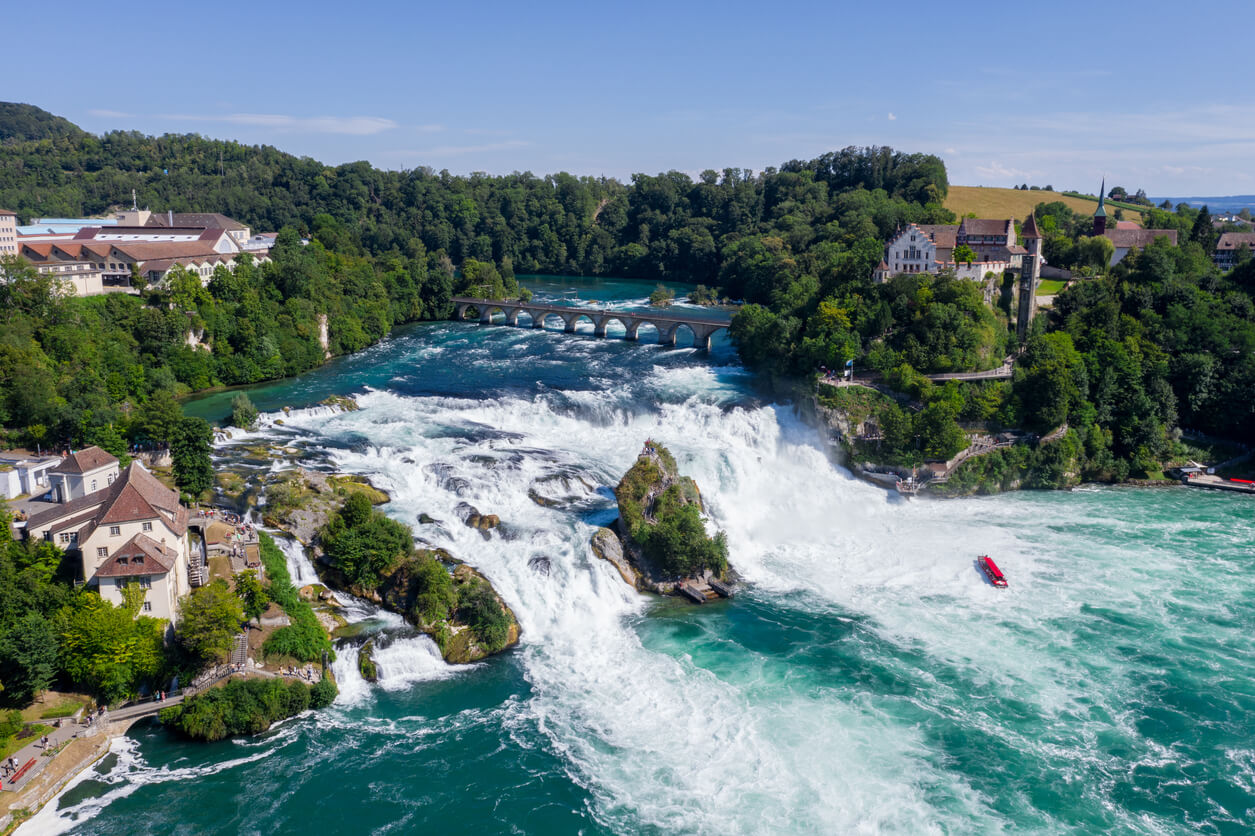 Rheinfalls en Suiza